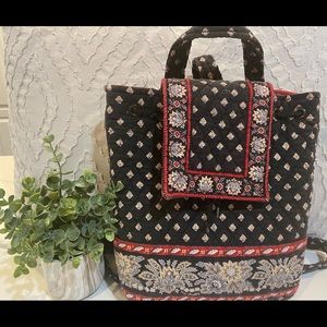 🌺 Vera Bradley Small Backpack Black🌺